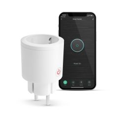   Smart konnektor - fogyasztásmérővel - Amazon Alexa, Google Home, Siri, IFTTT kompatibilitás