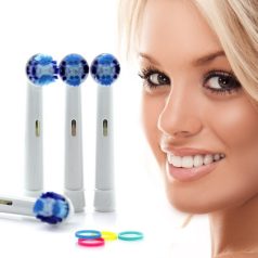   Oral B -hez kompatibilis fogkefefej fogkefe pótfej 1 csomag 4 db