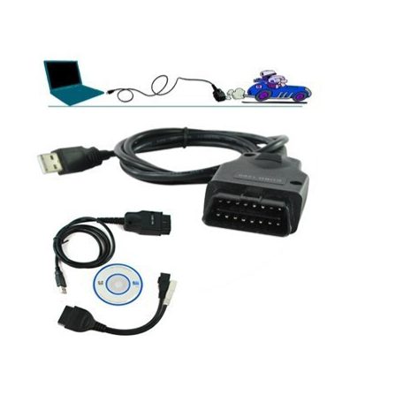 Galletto 1260 ECU Flasher EOBD 2 OBDII OBD chiptuning kábel