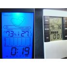 Időjárás állomás, páratartalom mérő, meteorológiai állomás, időjárásjelző állomás