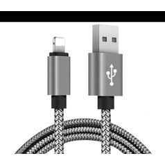   Extra strapabíró 1 méteres Lightning Iphone gyorstöltő és USB adatkábel