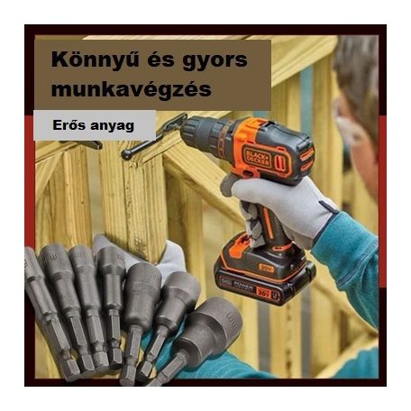 Mágneses Csőkulcs Bit Készlet