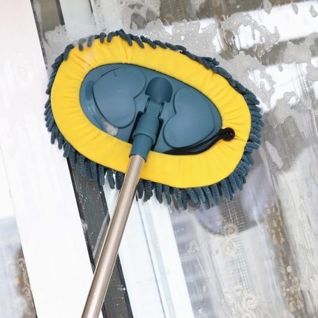Mikroszálas háztartási tisztító, fürdőszobai csempe tisztító, ablakmosó mop