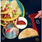 Taco készítő, tortilla pirító