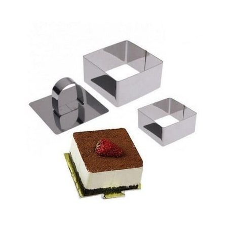 Rozsdamentes acél sütemény (Mousse) forma