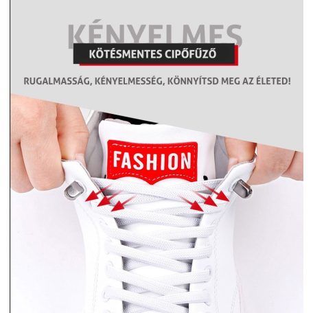 Kötésmentes cipőfűző