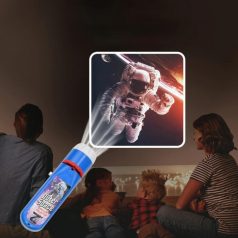   Interaktív oktató projektor, éjjeli kivetítő (24 db képpel)
