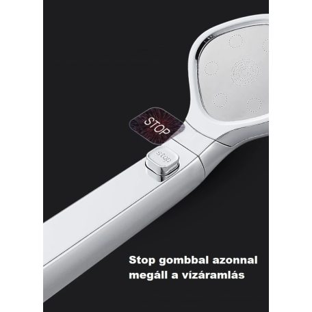 Magasnyomású Többfunkciós Zuhanyrózsa