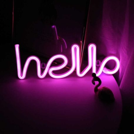 Neon LED fények