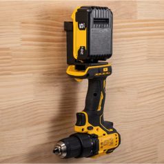   Dewalt és Milwaukee 18V 20V elektromos fúró és akkumulátor tartó 2 db