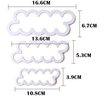 Rózsakészítő forma tortadekorációhoz (3 db)