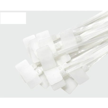Színes címkés kábelkötegelő (100 db)