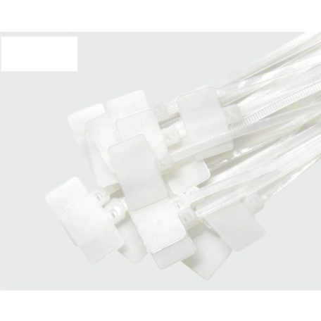 Színes címkés kábelkötegelő (100 db)