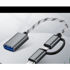 2 in 1 USB átalakító kábel