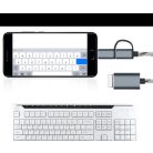 2 in 1 USB átalakító kábel