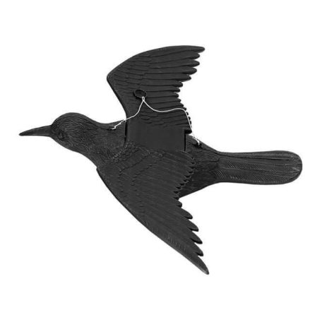 Felakasztható madárijesztő (varjú forma)