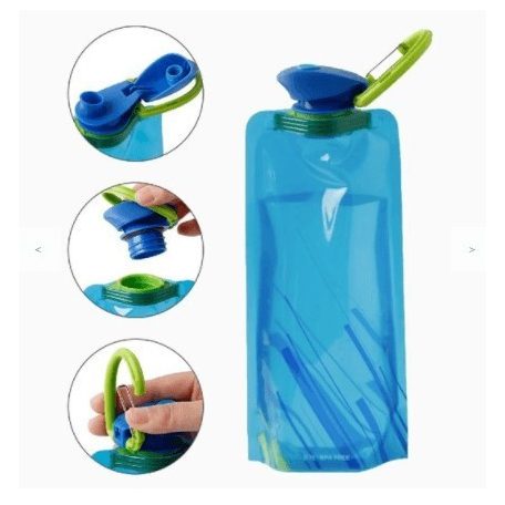 Összehajtható vizes palack (700 ml)