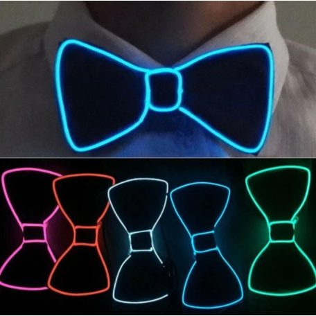 Világító LED-es csokornyakkendő