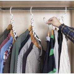 InnovaGoods Plusrobe Vállfarendező 40 ruhához