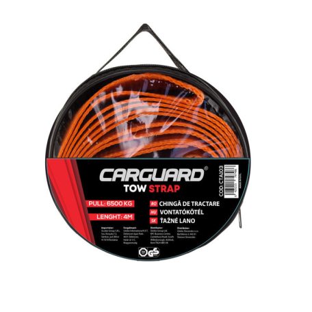 Carguard Vontatókötél - PE műanyag - 4 m - 6500 kg