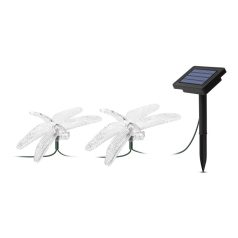   Garden of Eden LED szolár fényfüzér - szitakötő - 2,9 m - 10 színes LED