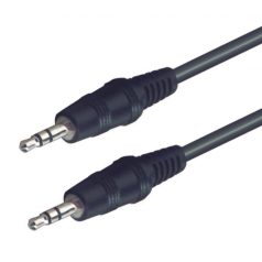   Home A 51-5 audiókábel, 3,5mm sztereó dugó, két oldalú, 5m