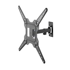  Home LCDH 321 LCD/LED TV fali tartó, 23” - 55” képernyőméretig, max. 30 kg teherbírás, teljesen mozgatható, fali rögzítő elemek