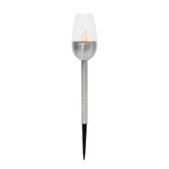   Home MX816 napelemes kerti lámpa, 12db-os display, műanyag, 1 db melegfehér LED, kültéri, beltéri