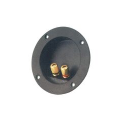   SAL SL 6MG hangfalcsatlakozó, 2 banáncsatlakozó, 105 mm átmérő