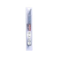   FORTUM pótpenge 10 db, fekete, tripla vágóéllel; 9×100×0,7mm, SK2 acél, HRC > 67, lézeres élezés