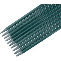   EXTOL CRAFT futtató karó üvegszálas, 10 db, zöld, 120cm × 7,9mm, kör keresztmetszetű