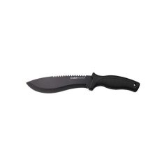   EXTOL PREMIUM vadász- és túrakés, 2CR13 rozsdamentes acél penge, műanyag nyél, nylon tok, teljes/penge hossz: 290mm/170mm