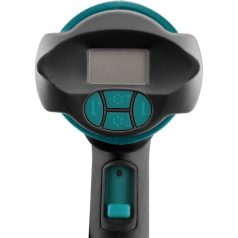   EXTOL INDUSTRIAL hőlégfúvó, 2000W két fokozatú, 1000W/2000W, 50/650°C, 250/500 L/perc, kofferban, tartozékokkal