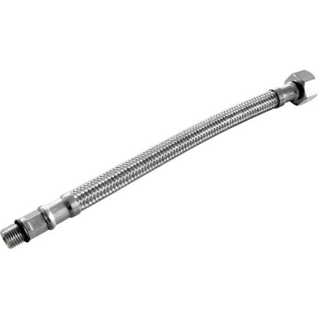 bekötőcső 81019 és 83019 kombinált zuhanyfejes csaptelephez 3/8", 10mm, 150mm