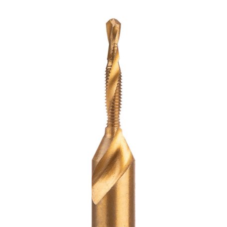 NEO TOOLS Gépi menetfúró, 2az1ben előfúró éllel, HSS-Titán, M3X0,5mm, hatszög szárral 08-949