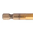 NEO TOOLS Gépi menetfúró, 2az1ben előfúró éllel, HSS-Titán, M3X0,5mm, hatszög szárral 08-949