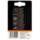 NEO TOOLS Torziós ütvecsavarozó bitek S2, 50mm, PZ2, 5db 09-579