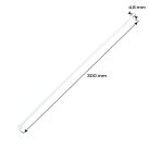 NEO TOOLS KÁBELKÖTEGELŐ, gyorskötöző, 4,8mm x 300mm, fehér, 75db 01-609