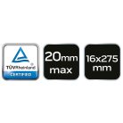 NEO TOOLS Gömbcsukló kinyomó 16 x 275mm, max. 20mm 11-801