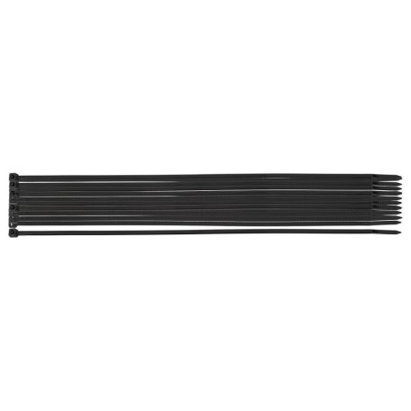 NEO TOOLS Kábelkötegelő, gyorskötöző, EXTREME, UV álló, fekete, 3,6x300mm, 20db/cs 01-629