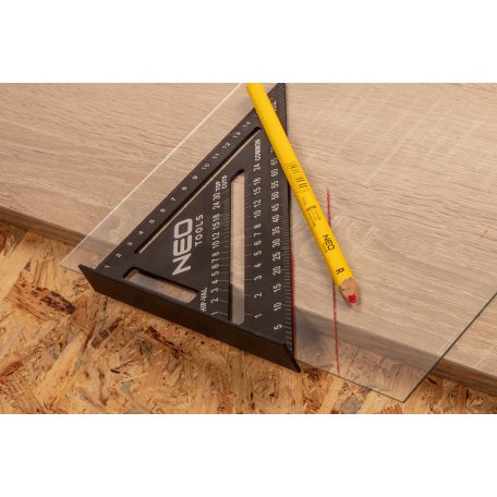 NEO TOOLS Ácsceruza üveghez, csempéhez piros, 240mm 13-802