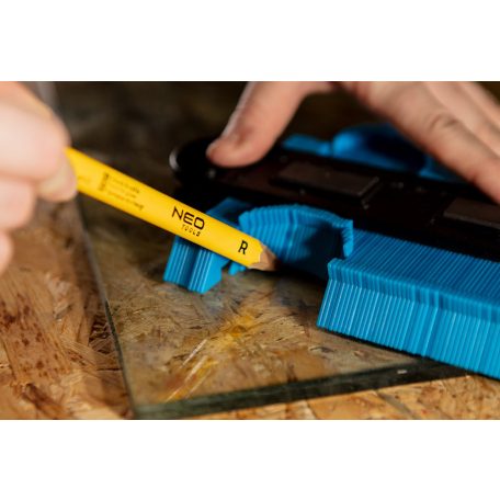 NEO TOOLS Ácsceruza üveghez, csempéhez piros, 240mm 13-802