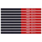 NEO TOOLS Ácsceruza kétszínű, piros-kék, 12db 13-805
