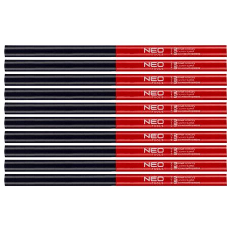 NEO TOOLS Ácsceruza kétszínű, piros-kék, 12db 13-805