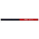 NEO TOOLS Ácsceruza kétszínű, piros-kék, 12db 13-805