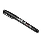 NEO TOOLS 4db jelölőfilc, vízálló olajalapú festékkel, használat előtt felrázandó, fekete, normál hegyű 13-856