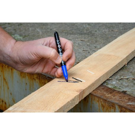 NEO TOOLS 4db jelölőfilc, vízálló olajalapú festékkel, használat előtt felrázandó, színes, normál hegyű 13-857