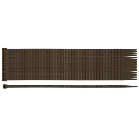 NEO TOOLS Kerti kötegelő, gyorskötöző 3,6x200mm, 50db, barna 15-974