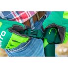 VERTO Ágvágó fűrész, fűrészlap: 350mm, 7 TPI, övre csatolható védőtokkal 15G101