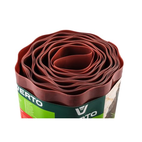VERTO Ágyásszegély 20cm, 9m, barna 15G515